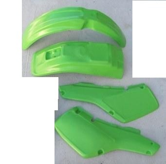 DC Plastics > Kawasaki > 1983-1985 Kawasaki KDX 200 250 Plastic Kit