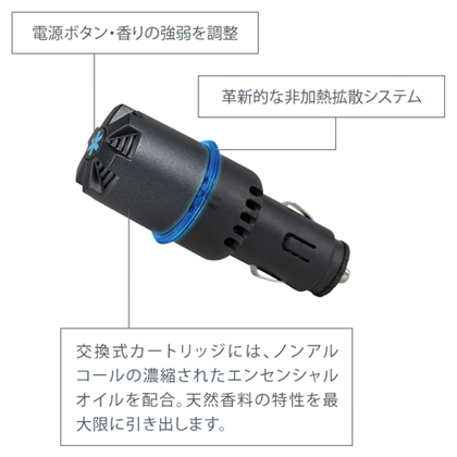 アロマオイル・ランプのDCHL JAPAN ｜ イージーセントCAR