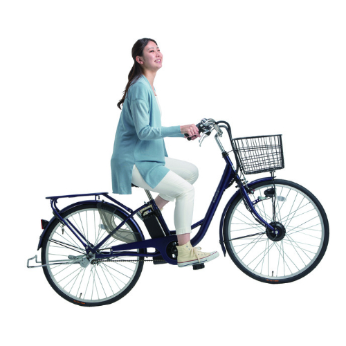 東北店舗受取限定】電動自転車 軽快車 SUISUI 26インチ オートライト