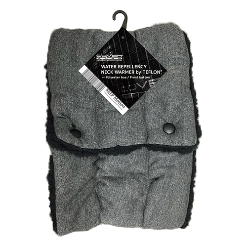 ボアネックウォーマー AG93チャコール カヴァーワーク 防寒帽子