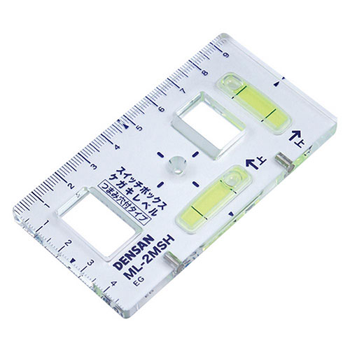 スイッチボックスケガキレベル ML-2MSH デンサン 電工ペンチ