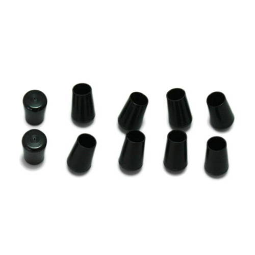 N-954 パイプキャップ 8mm 黒 10個入 00071954-001 ハイロジック