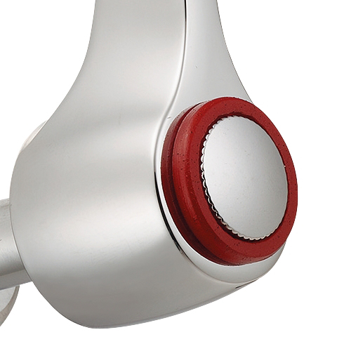 厨房用横形スワン水栓 #708-007-13QR カクダイ 水栓 蛇口