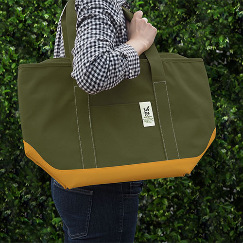BigBee クーラートートバックM オリーブグリーン (株)オカトー