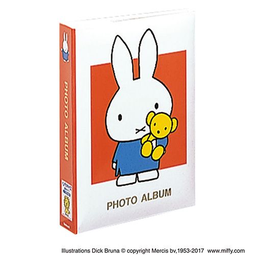 無線綴式/ポケットアルバム/L判3段300/ミッフィー 1PL-158-R