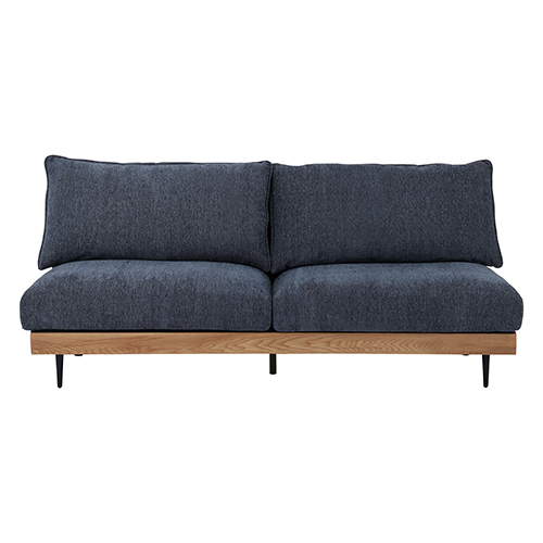 3人掛けソファ 宮付き 座面フェザー 358337 関家具 ソファー グリーン