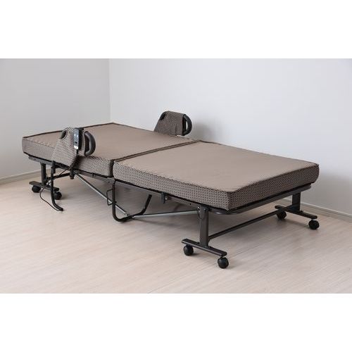 電動折りたたみベッド ハイ取手 ELB-7A(GY)S YAMAZEN 折りたたみベッド