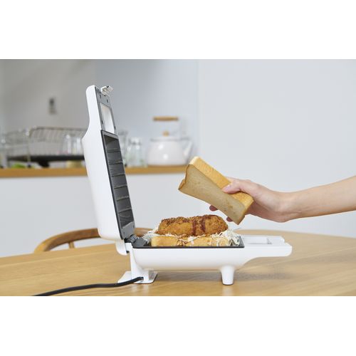 具がたくさんはさめる ホットサンドメーカー YSB-S420(W) YAMAZEN 電熱