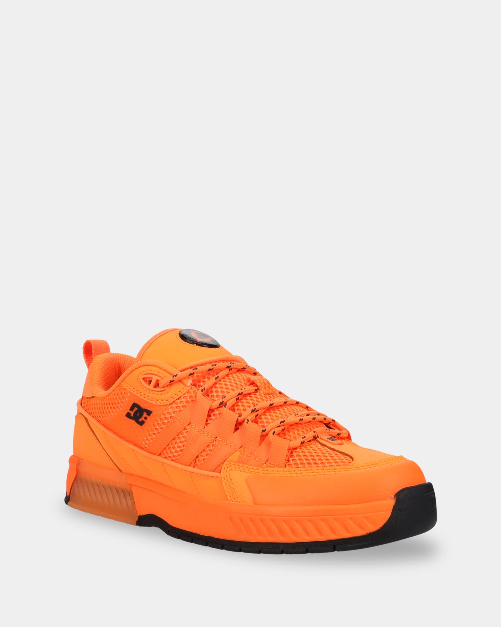 Mens Lucien Shoes - FLUORESCENT ORANGE / 4 | DC Shoes