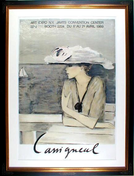 ジャン・ピエール・カシニョール 月曜日の朝（リトグラフポスター）