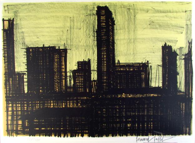 ベルナール ビュッフェ ニューヨークシリーズNO10