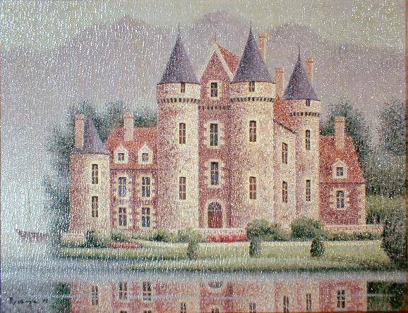 西村龍介 静日（油彩10号）