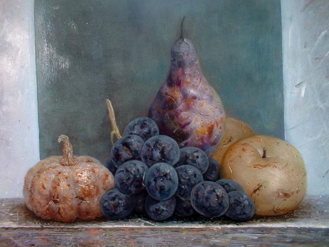 桜田晴義 静物（油彩8号）