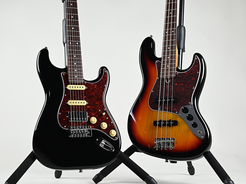 定番機種にべっ甲柄ピックガードを組合せたスポット生産モデルが登場