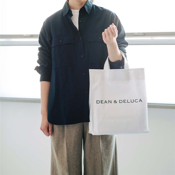 数量限定＞TEMBEA PAPER TOTEホワイトMEDIUM| DEAN & DELUCA【公式】