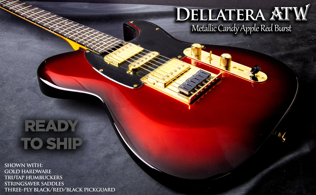 DELLATERA ATW - METALLIC CANDY APPLE RED BURST - READY TO SHIP – DZPL