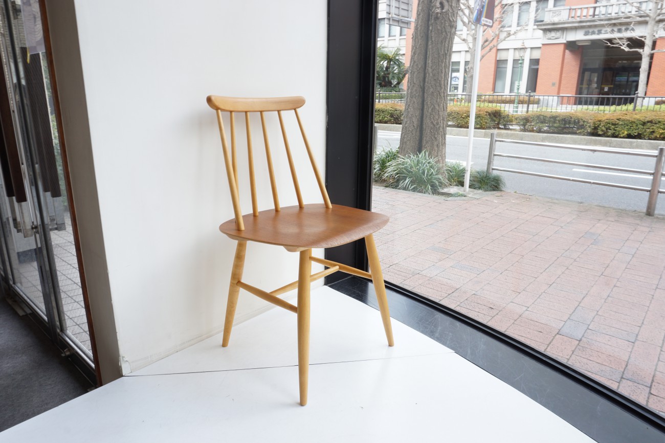 Fanett chair Ilmari Tapiovaara Teak×Beech / ファネットチェア