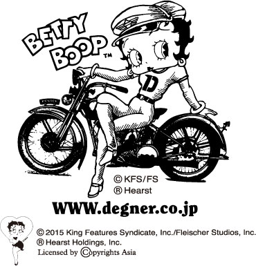今年はBETTY BOOP™ともコラボ致しました♪ ( 5月21日UP! ) | DEGNER