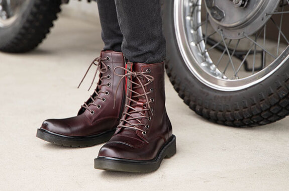 HS-B8 レディースレザーZIPブーツ | DEGNER