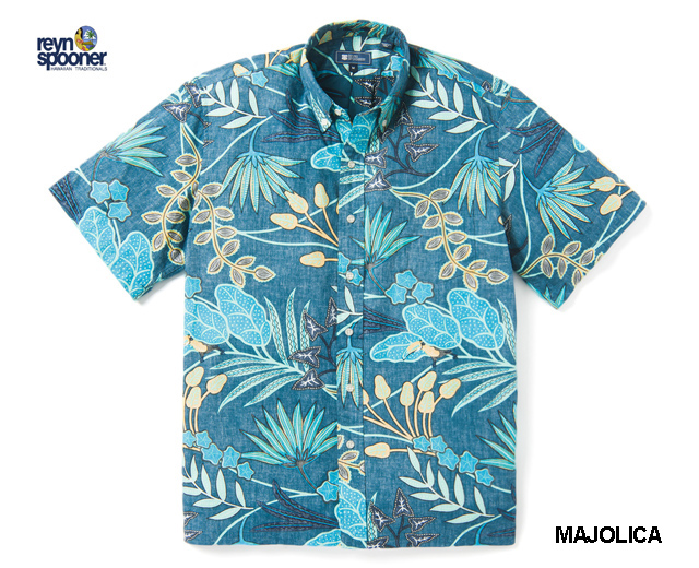 Reyn Spooner レインスプーナー アロハシャツ VINE CLIMB コットン