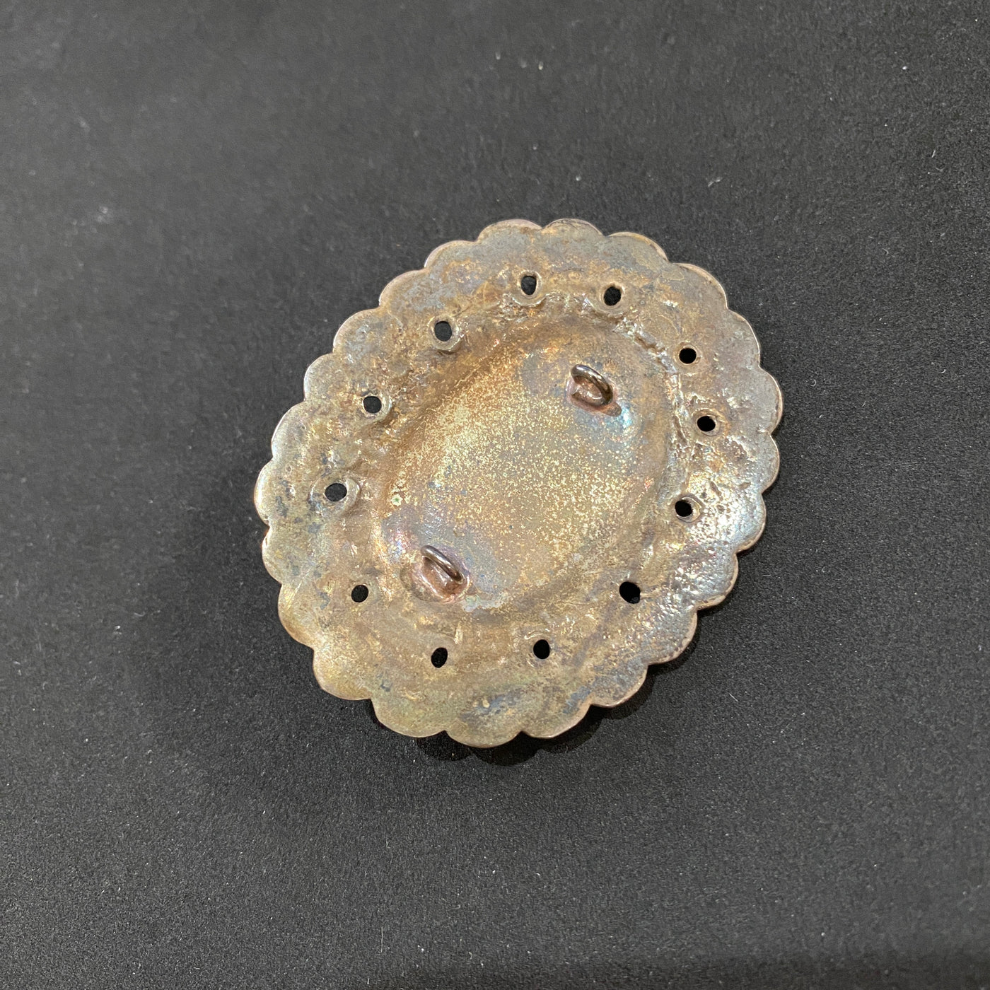 ゴローズ goro's [超希少]OLD銀縄TQ特大コンチョ – DELTAone