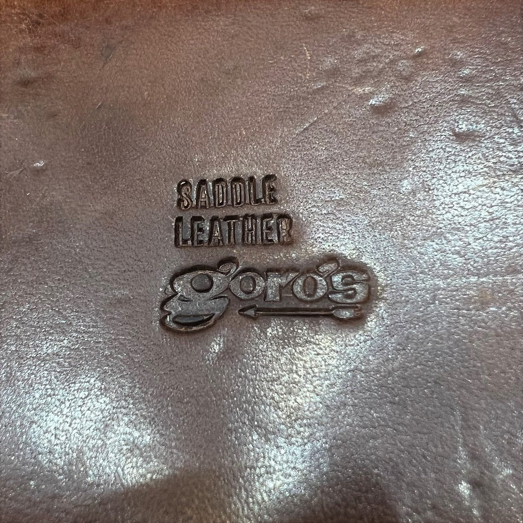 ゴローズ goro's [OLD][廃盤]カスタム角型小銭入れ(サドル)※希少マチ