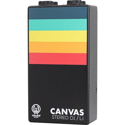 WALRUS AUDIO Canvas Stereo: Dual Line Isolator/D.I. | Deluxe Guitars