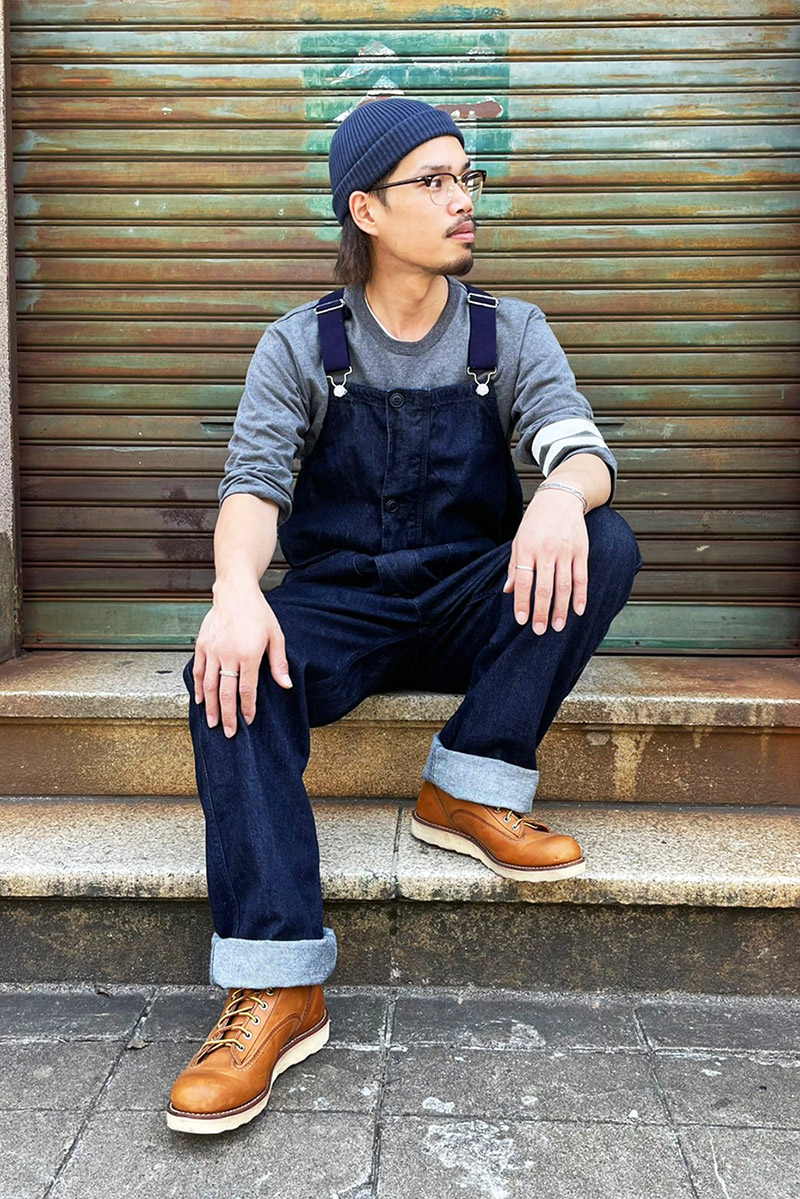 01-5000 DENIM DECK OVERALL | デニム研究所 by JAPAN BLUE オンライン