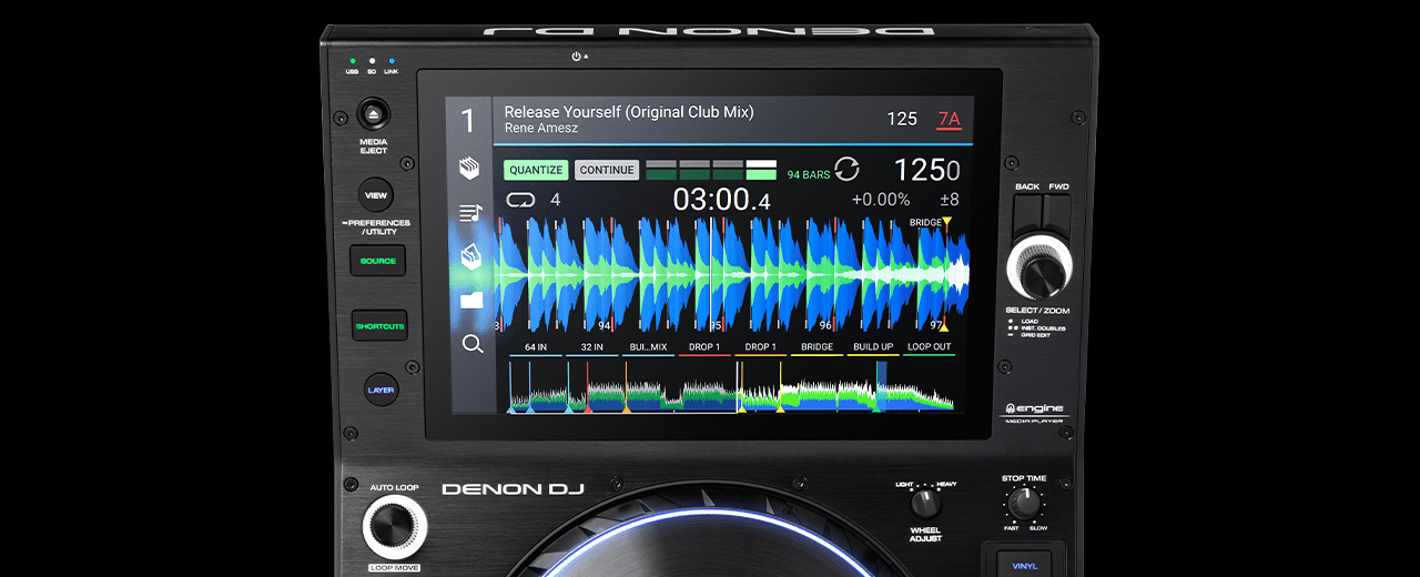 Professional DJ Media Player with 10.1