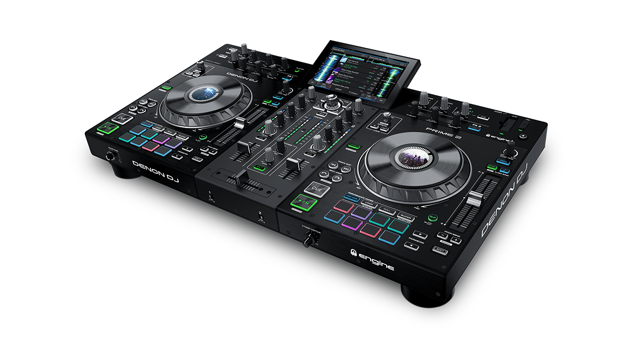 2-Deck Smart DJ Console with 7” Touchscreen