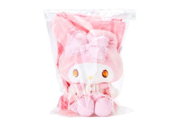 おでかけ マイメロディ｜祝電｜ぬいぐるみ | 電報の申込はKDDIグループ