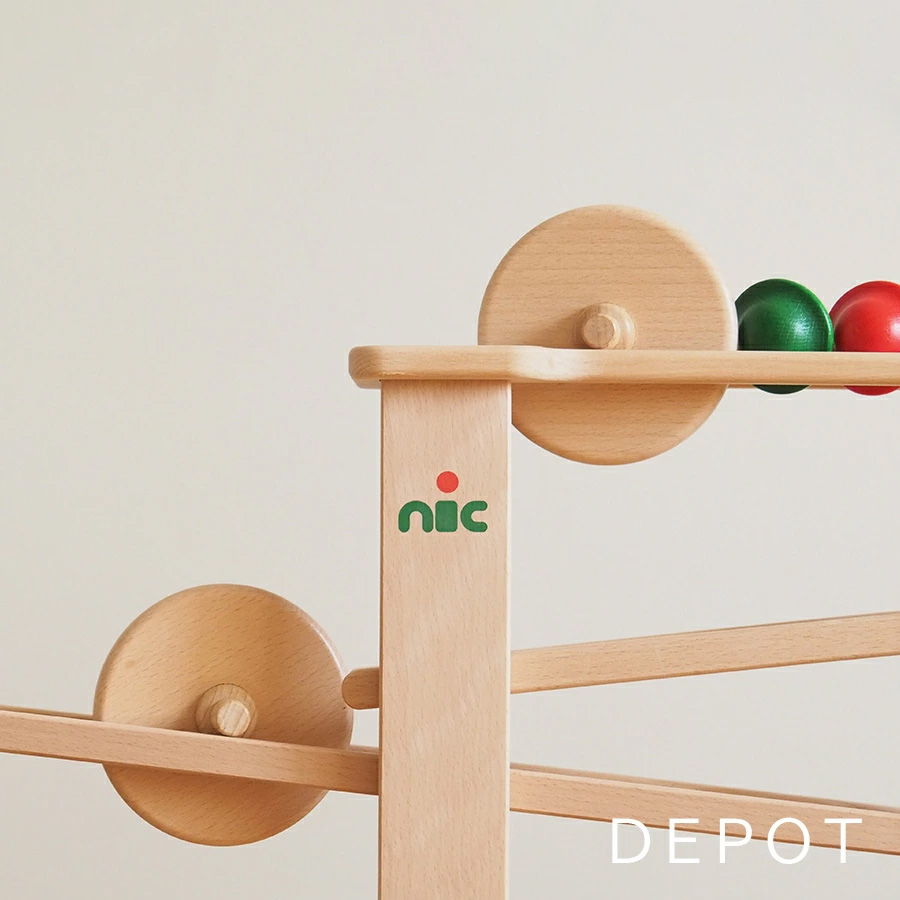 ニック社 ニックスロープ ミディ 高さ65cm nic ビー玉転がし 玉落とし