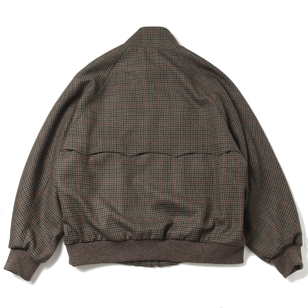 blurhms) Classic Houndstooth Harrington Jacket (BHS24F027Hdt