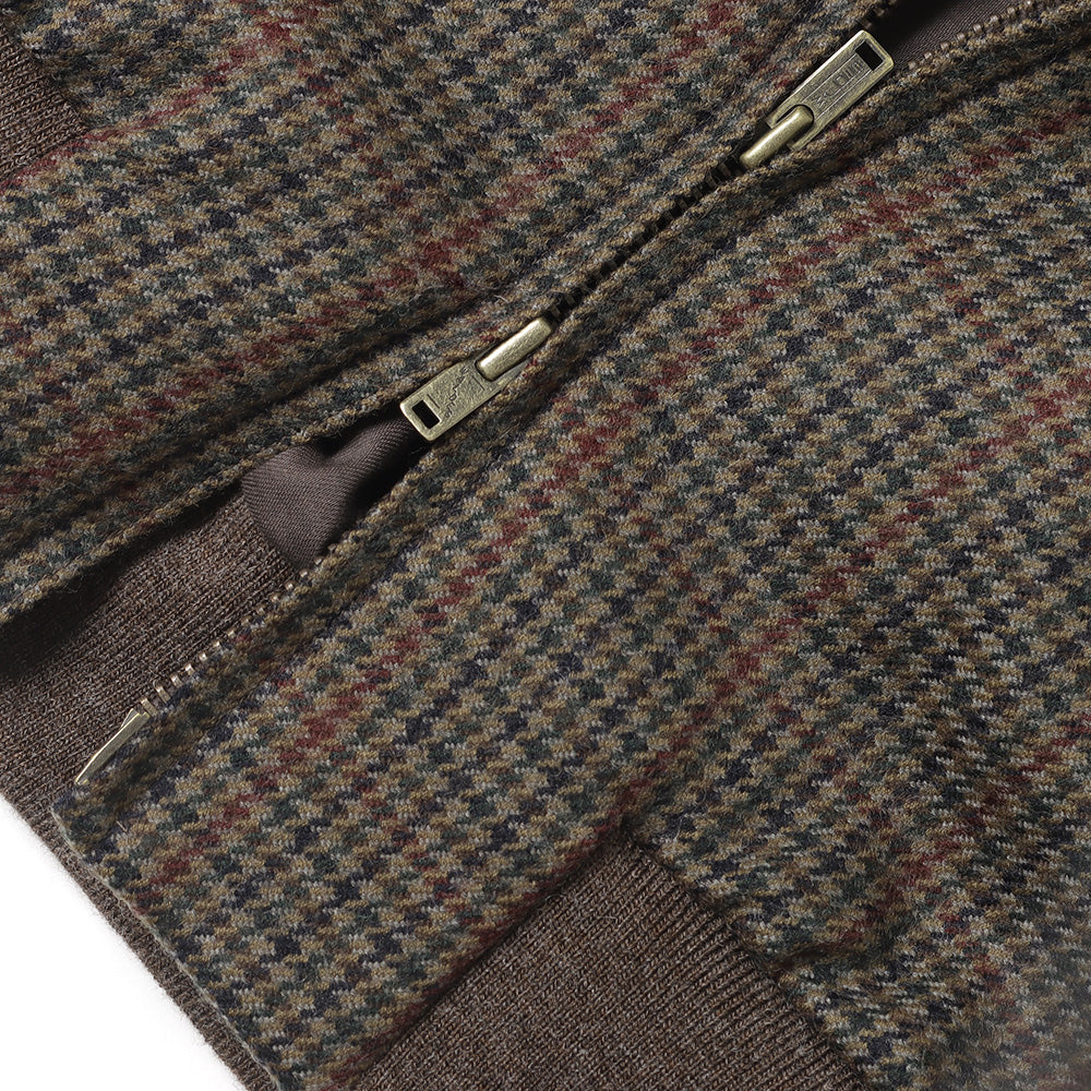 blurhms) Classic Houndstooth Harrington Jacket (BHS24F027Hdt