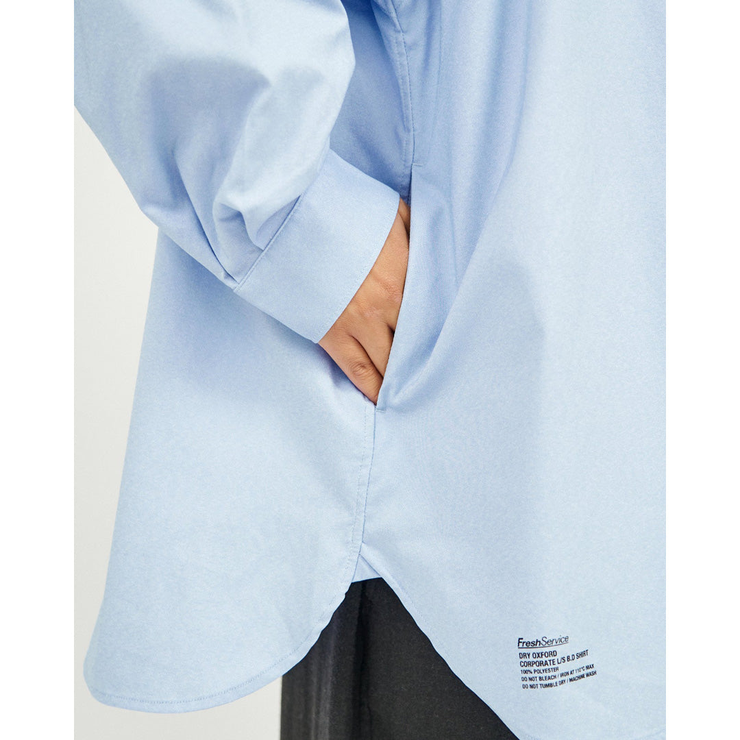 FreshService) DRY OXFORD CORPORATE L/S BD SHIRT (FSC261-50106B