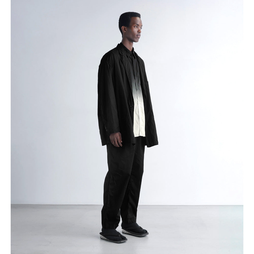 Graphpaper) Broad L/S Oversized Regular Collar Shirt (GM241-50001C