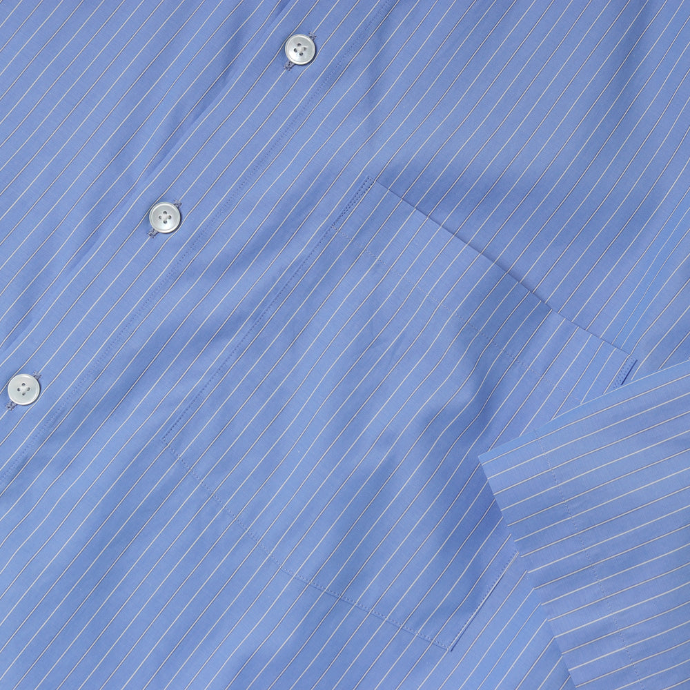 AURALEE(オーラリー) SUVIN HIGH COUNT CLOTH STRIPE HALF SLEEVED