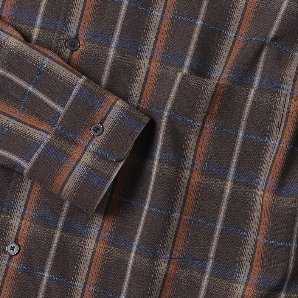 AURALEE(オーラリー)SUPER LIGHT WOOL CHECK SHIRT A24SS01LC