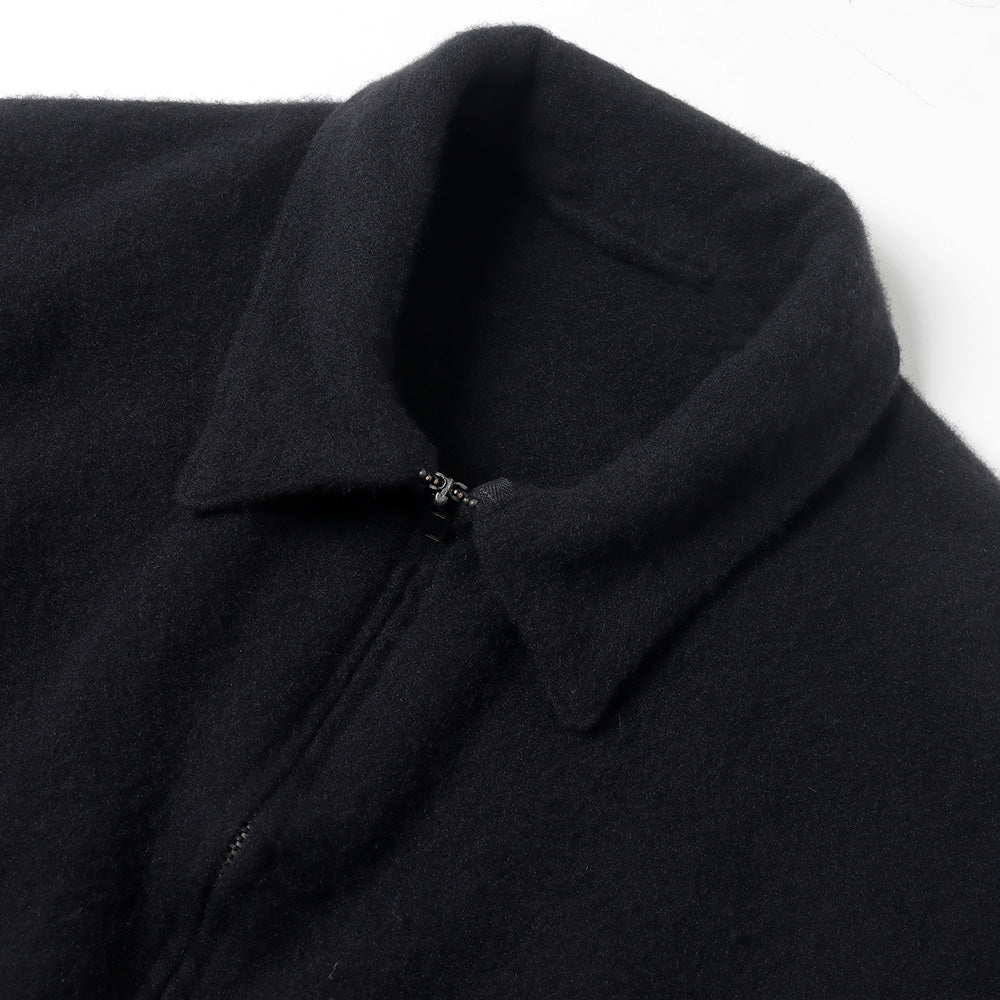 COMOLI) Felted wool zip short jacket (C03-01022) | COMOLI / JACKET