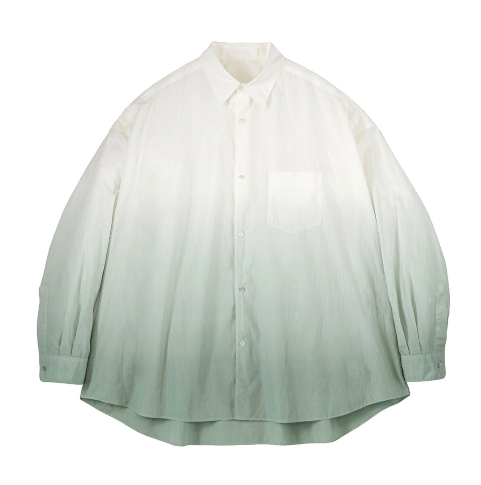 Graphpaper) Broad L/S Oversized Regular Collar Shirt (GU251-50001C