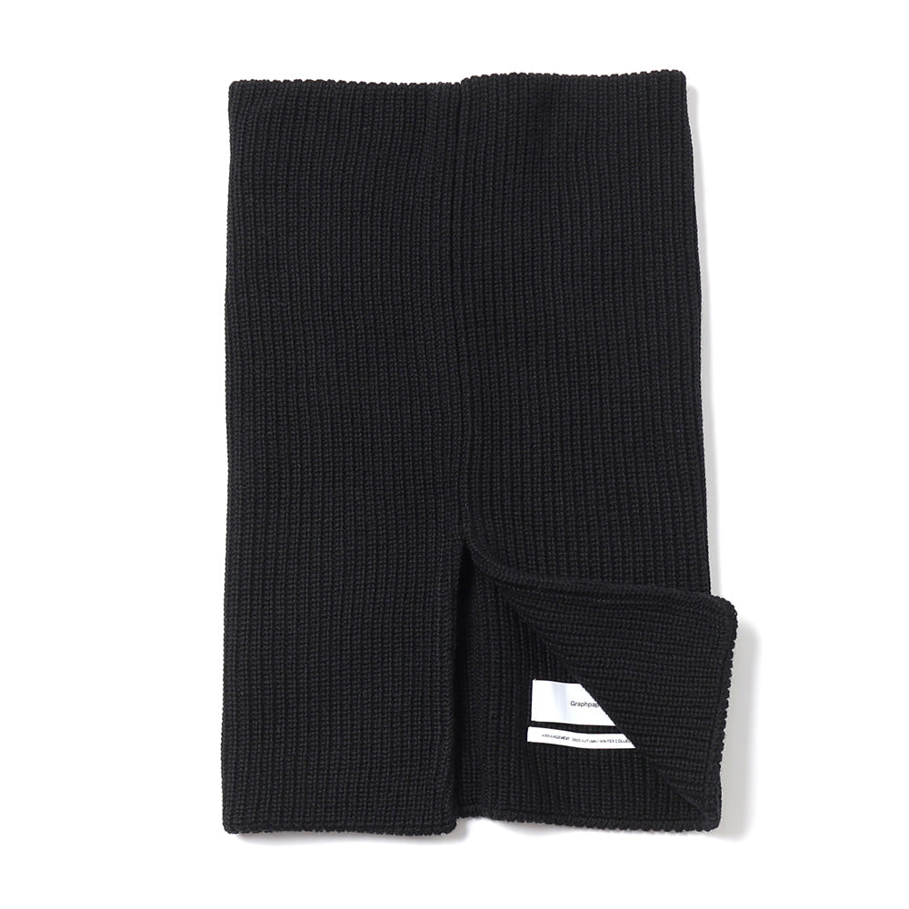 Graphpaper) Mercerized Fine Wool Snood (GU253-90468) | Graphpaper