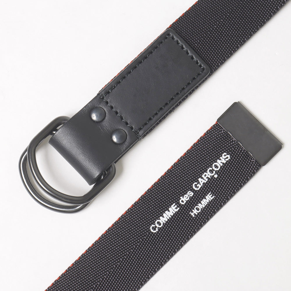 COMME des GARCONS HOMME) ナイロンテープベルト(30㎜) K301 (HN-K301