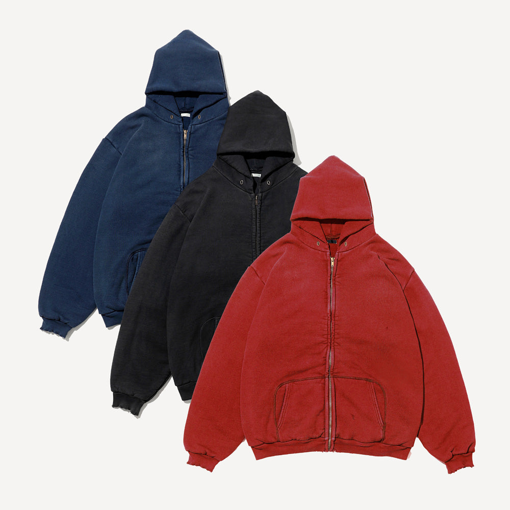 A.PRESSE (ア プレッセ) Vintage Zip Sweat Hoodie 25AAP-05-12 (25AAP