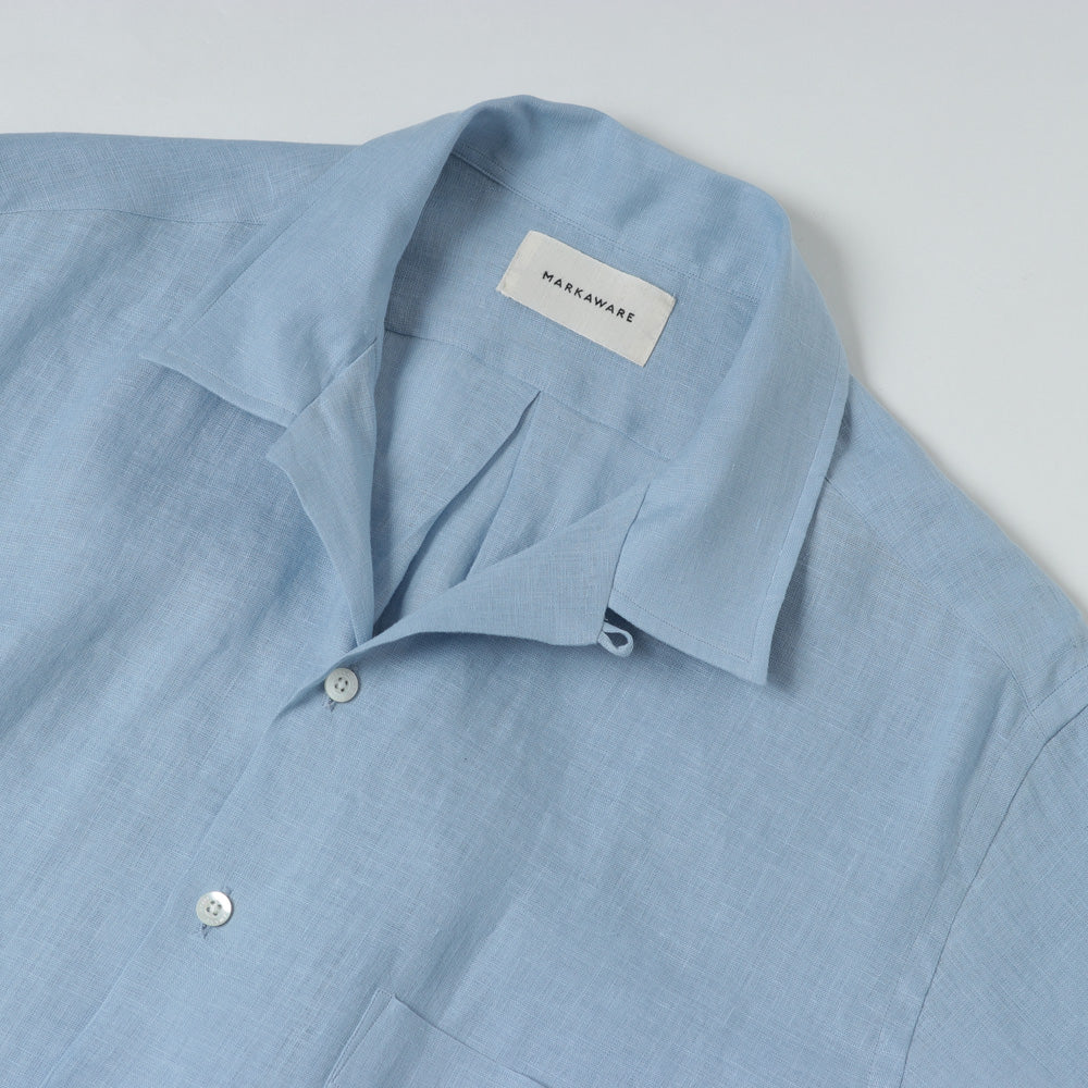 MARKAWARE(マーカウェア) - OPEN COLLAR SHIRT HEMP (A25A-16SH02C