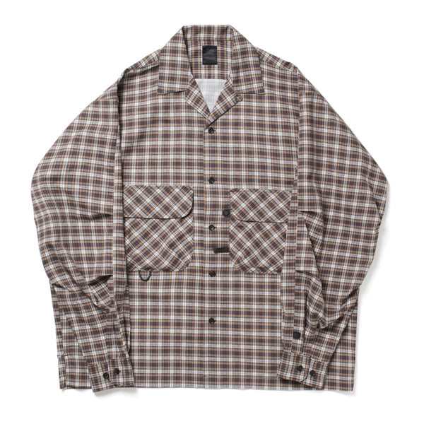 Tech New Anglers Open Collar Shirts L/S (BE-90022) | DAIWA PIER39