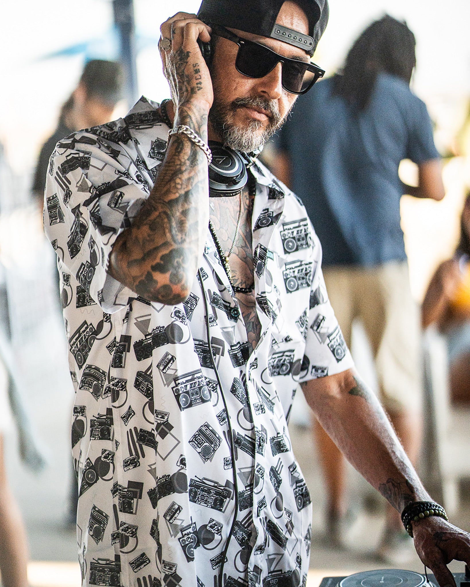 Livin' Out Loud Short Sleeve Shirt by Dixxon: Retro Vibes