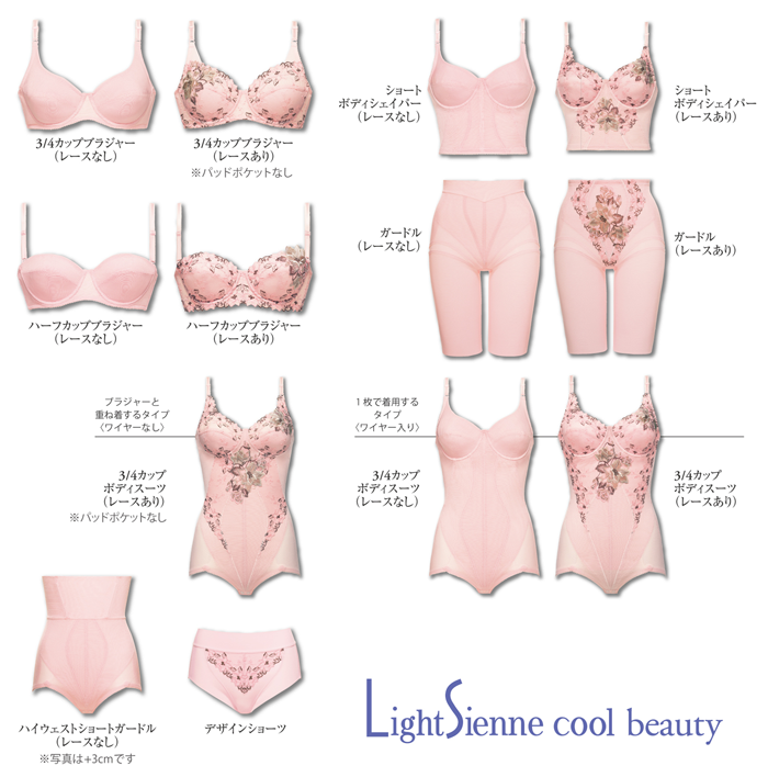 涼やか機能素材とトレンドカラーでクールにボディメイク アイテム充実