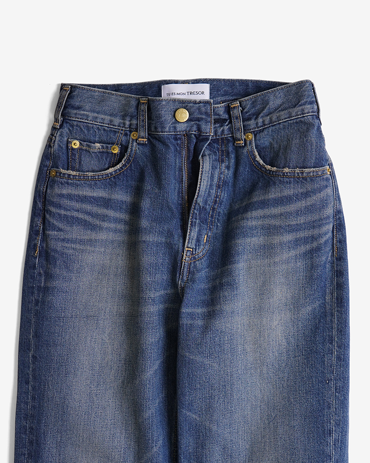 The Lapis Lazuli Jean - Flax 3year (TEMT009-FL3Y) | Tu es mon