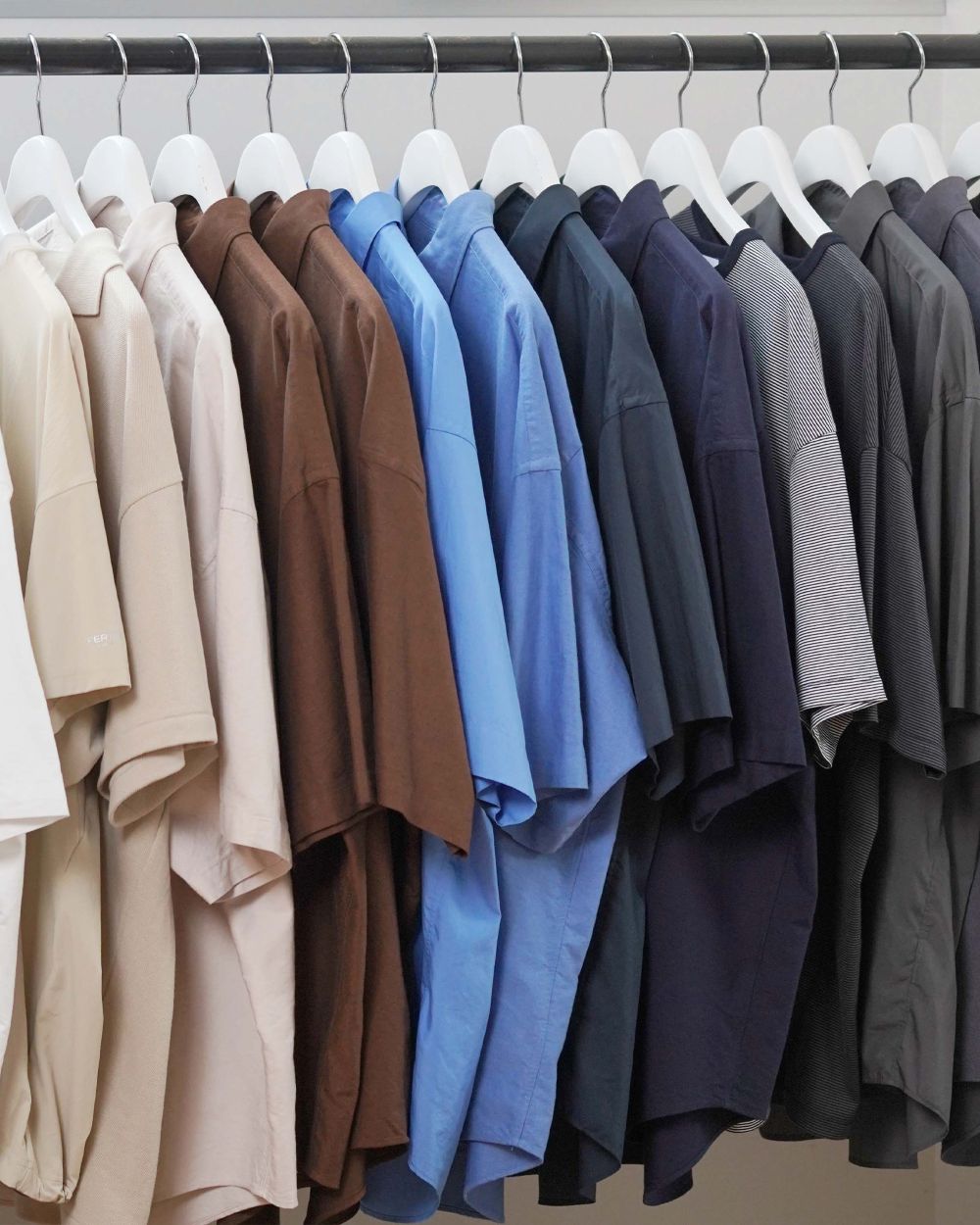 Linen L/S Oversized Regular Collar Shirt | My Graphpaper