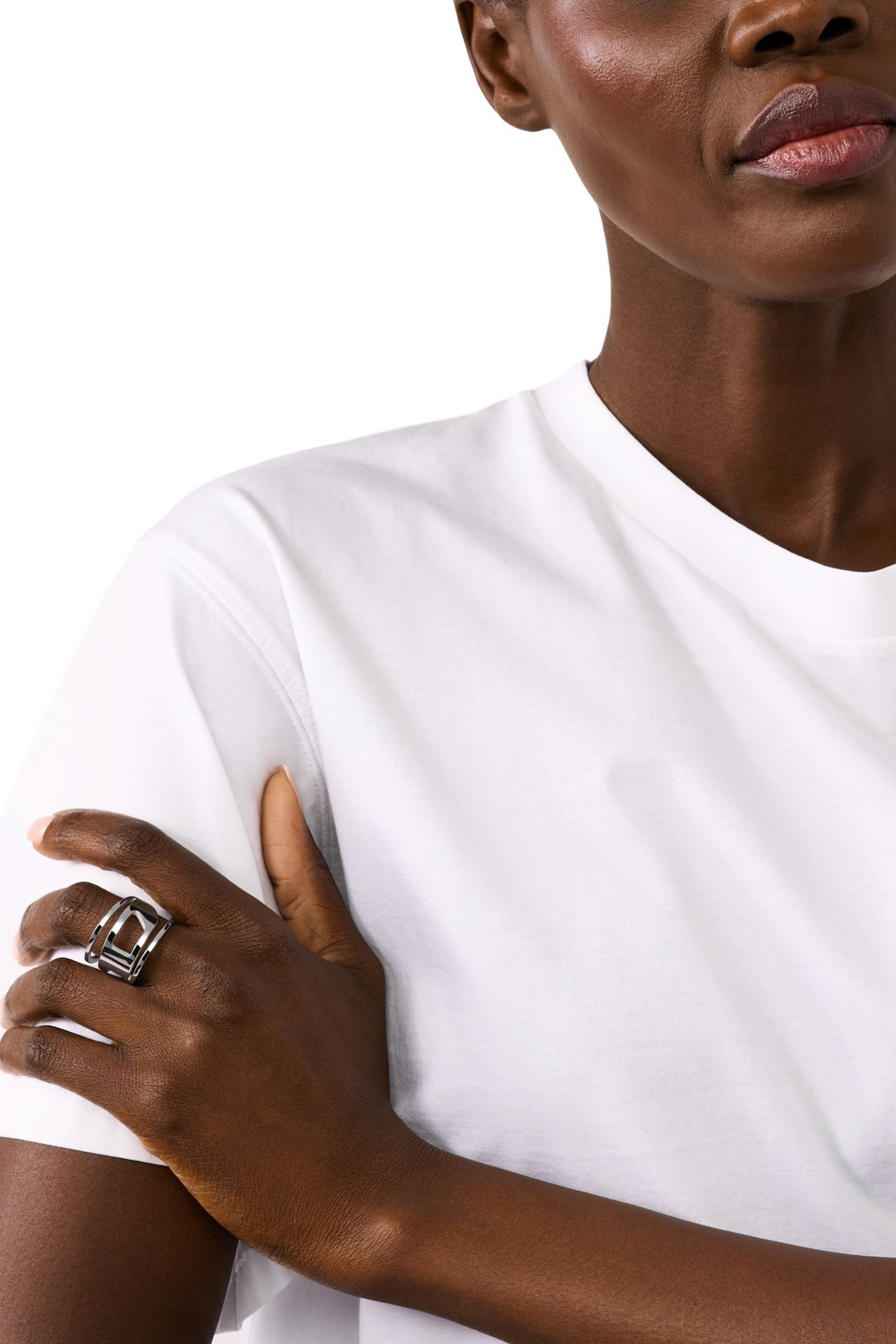 DX1533040 リング｜シルバー｜ウィメンズ｜DIESEL